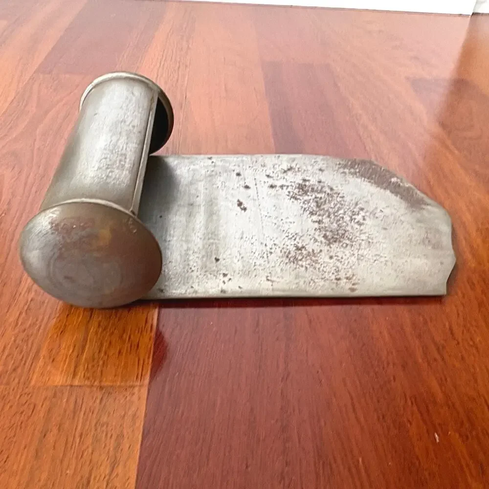 Vintage Metal Match Holder Wall Mount Fireplace Rustic Farmhouse Decor